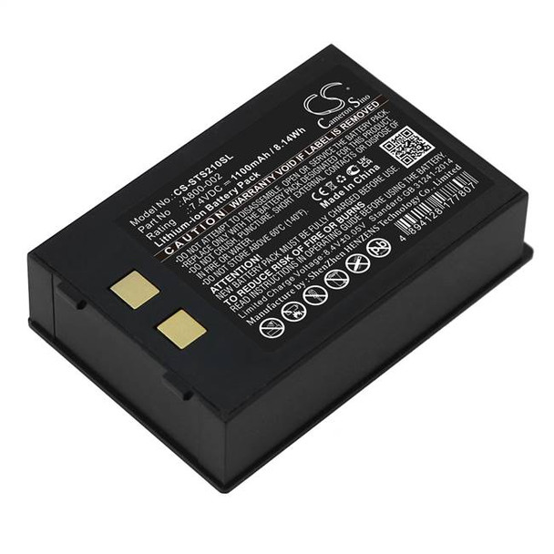 Battery for Star SM-S210i A800-002 Portable Printer CS-STS210SL 1100mAh 8.14Wh