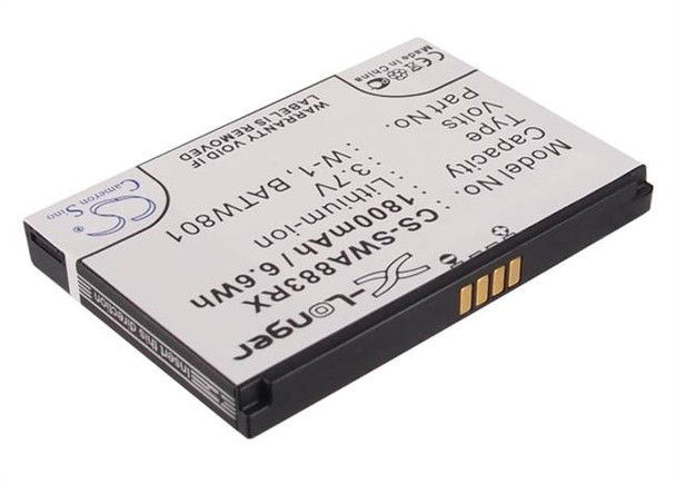 Battery for Netgear BATW801 W-1 AirCard 753S 754S 801S 802S 80XS W801 W802S Zing