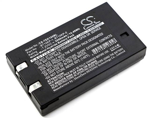 Battery for Telemotive AK02 GXZE13653-P Transmitter SLTX BT10KP-0 BT10KP-1 2.0Ah