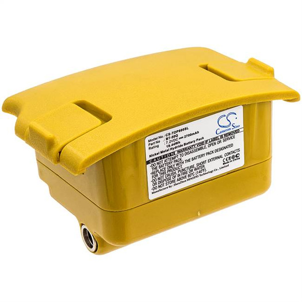 Battery for Topcon GTS-600 GTS-601 GTS-602 GTS-605 BT-50Q CS-TOP600SL 2700mAh