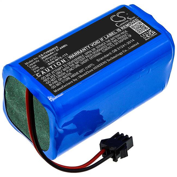 Battery for Tesvor M1 N1 S3 T8 Coredy R300 Pure Clean SUN-INTE-172 SUN-INTE-273