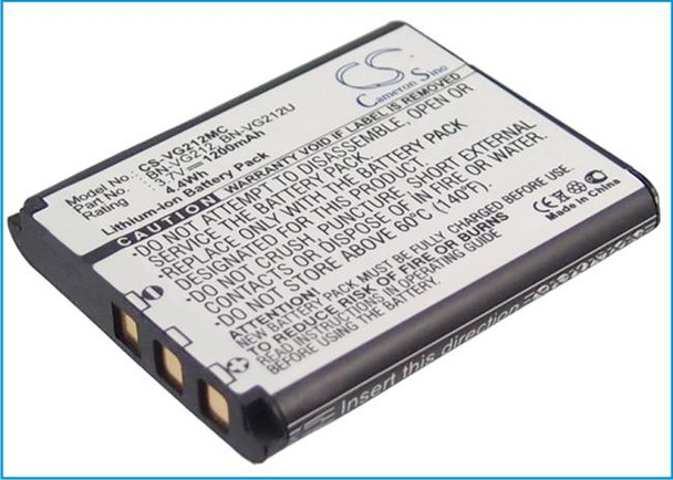 Battery for JVC GZ-V590 GZ-V700 GZ-V500 GZ-VX715 BN-VG212 BN-VG212U BN-VG212USM