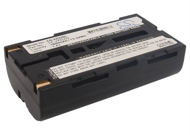 Battery for NEC 2UR18650F NIPPON R300ZD TVS-200EX TVS-500EX Thermo Gear G30