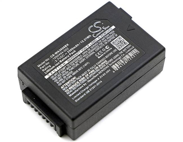 Battery for Motorola Psion Zebra 1050494 1050494-002 WA3006 WA3020 G3 G4 WA3010