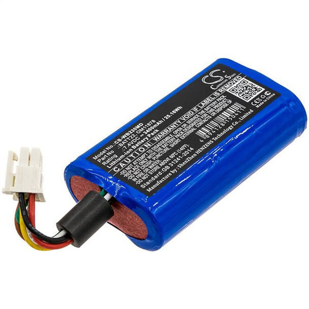 Battery for Welch-Allyn Connex Spot Grason-Stadler Protocol 901000 BATT22 3400mA