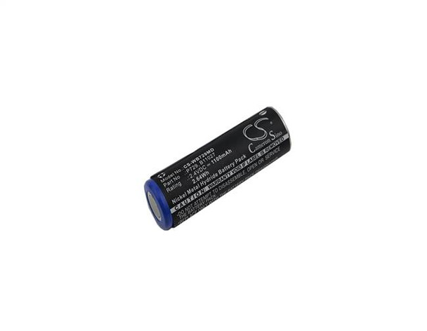 Battery for Welch-Allyn 72900 B11027 P729 CS-WB729MD 2.4v 1100mAh 2.64Wh Ni-MH