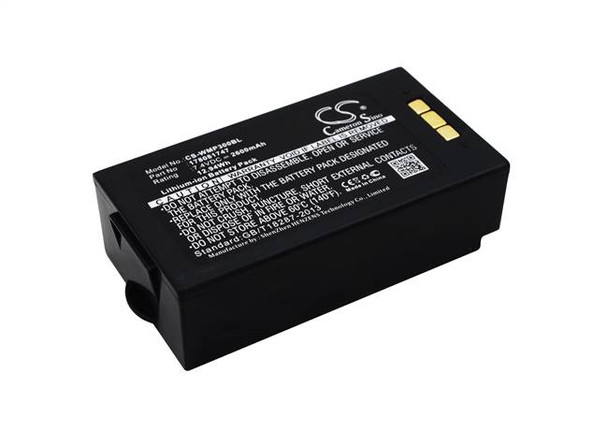 Battery for MobiWire MobiPrin 3 178081747 Payment Terminal CS-WMP300BL 2600mAh