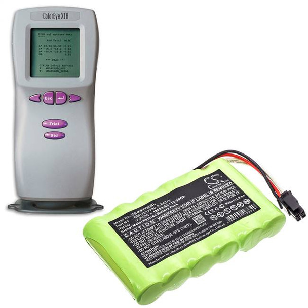Battery for X-Rite Coloreye XTH A-BAT/X GM17017780 CS-XRT780SL Spectrophotometer