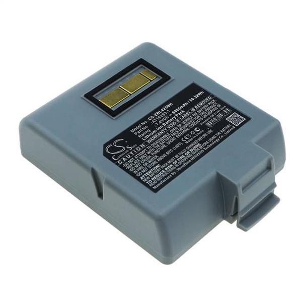 Battery for Zebra QL420 Plus QL420+ AT16293-1 Printer CS-ZBL420BH 7.4V 6800mAh