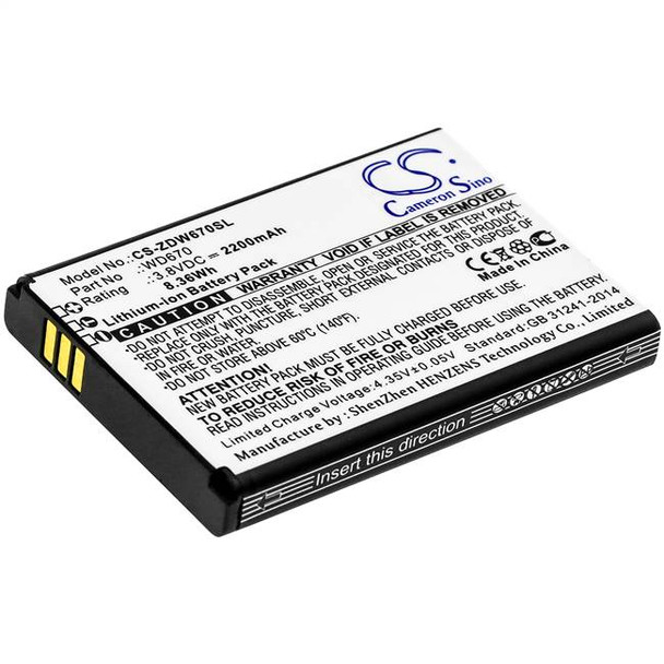 Battery for Haier DC002 DC003 DC013 ZTE MF673 WD670 MTC Nubia H15418 DC015 B1501