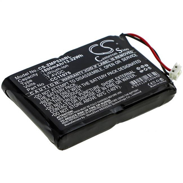 Battery for Zebra Monarch MP5020 MP5022 MP5030 MP5033 CC11075 Portable Printer