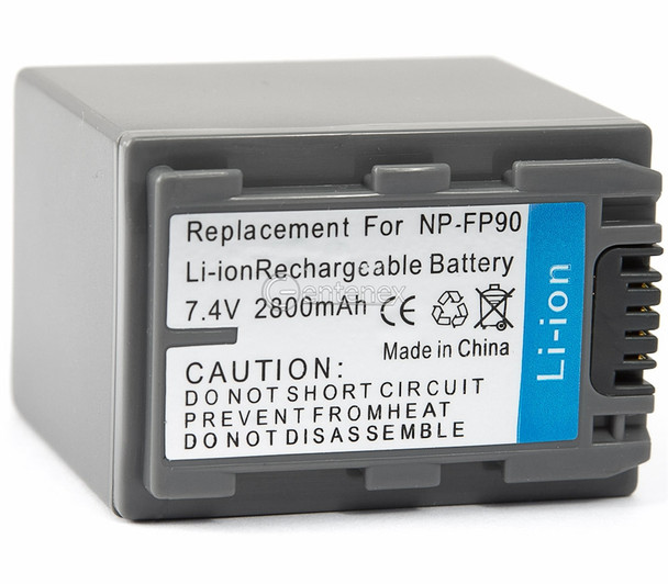 High-Capacity Battery for Sony NP-FP90 Handycam