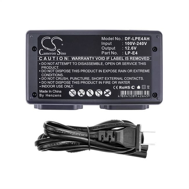 Battery Charger for Canon EOS-1D 1DX Mark IV Mark III EOS-1Ds LC-E4 LP-E4 LP-E4N