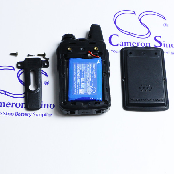 Battery for Baofeng BF-T1 UHF T1 Two-Way Radio CS-BAF100TW 3.7v 1200mAh / 4.44Wh