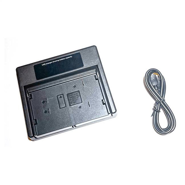 USB Battery Charger for 6V JVC AA-V6U Sony AC-V30 Panasonic PV-A17 PV-A20 PV-A19