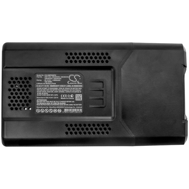 Battery for Stiga SBT 2580AE 4080 AE 5080 GreenWorks 2901302 G80B4 GBA80200