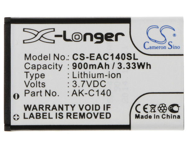 Battery for Bea-fon C140/C240 S400 Brondi BIGFP600AA BIGFP800AC W11 W3 B111 C140