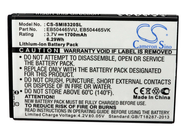 Battery for Samsung EB504465IZBSTD EB504465LA EB504465VA EB504465VU EB504465VK