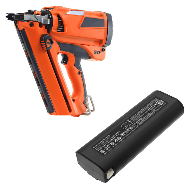 Battery for Paslode IMCT 404400 404717 BCPAS-404717 BCPAS-404717HC 900400 900420