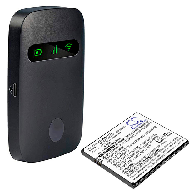 Battery for Jio EL-BP515761V MFB260001 JMR541 CS-JMR541SL Wifi Router Hotspot