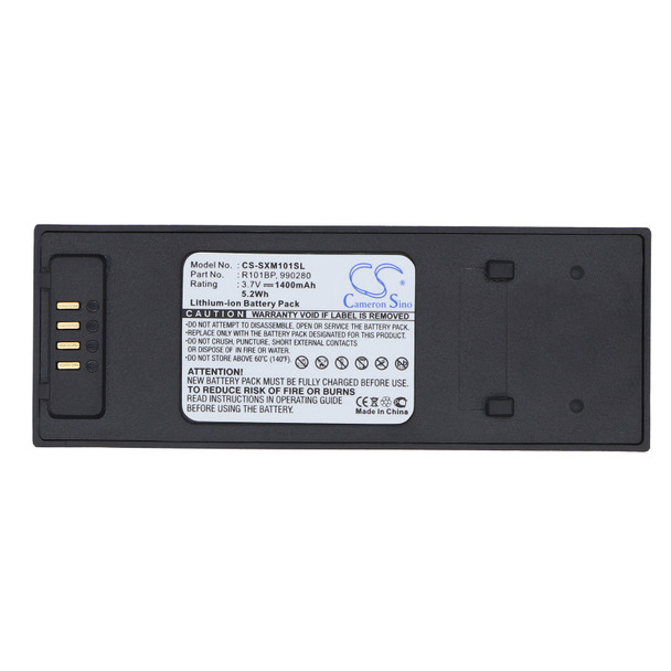Battery for Sirius R101BP 990280 XM Satellite Sportscaster XM101WK CS-SXM101SL