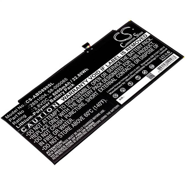 Battery for Amazon Kindle Fire HDX 8.9 3rd 26S1004 58-000059 58-000065 S12-T3-D