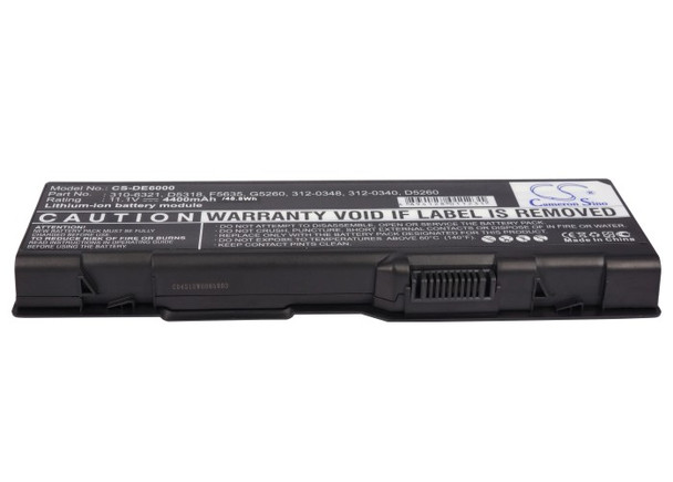Battery for D5318 U4873 Y4873 YF976 Dell Inspiron 6000 9200 310-6321 312-0340