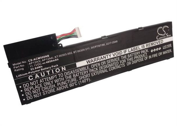 Battery for Acer Aspire M3 M5 W700 TravelMate X483 2217-2548 AP12A3i AP12A4i