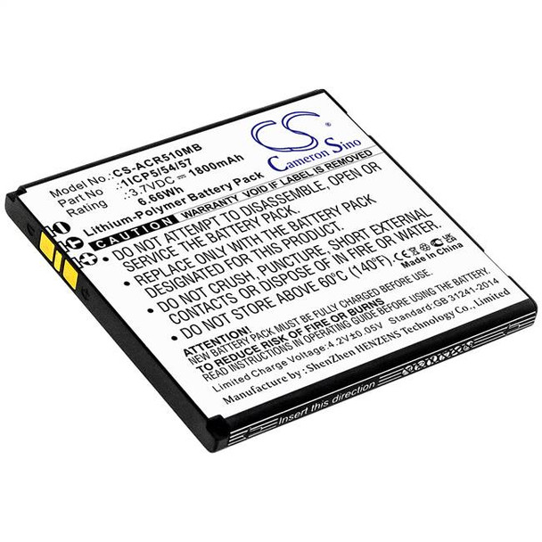 Battery for Angelcare AC310 AC315 AC417 AC510 AC517 1ICP5/54/57 CS-ACR510MB