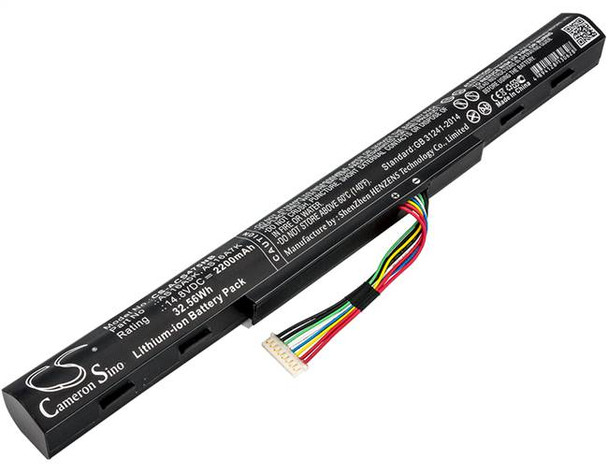 Battery for Acer Aspire E5 F5 K50 ES1 P259 AS16A5K AS16A7K AS16A8K KT.0040G.007