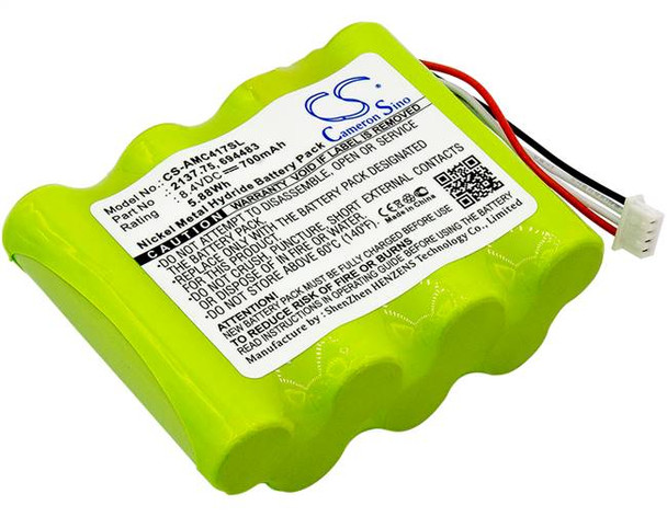 Battery for AEMC 6417 Tester PEL 102 103 2137.52 2137.61 2137.75 2137.81 694483