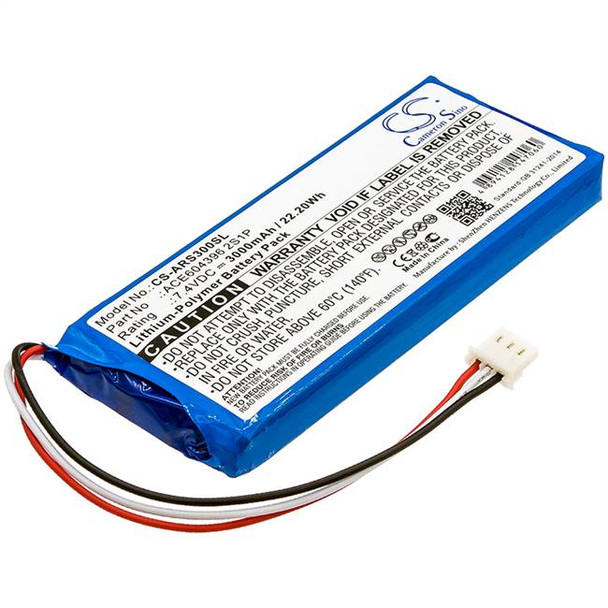 Battery for AAronia Spectran HF-Rev.3 HF-V4 Analyzer NF ACE604396 2S1P 3000mAh