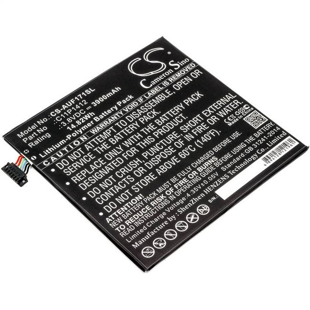 Battery for Asus FE170CG FE175CG Fonepad 7 ME171C ME175CG MeMO Pad C11P1412