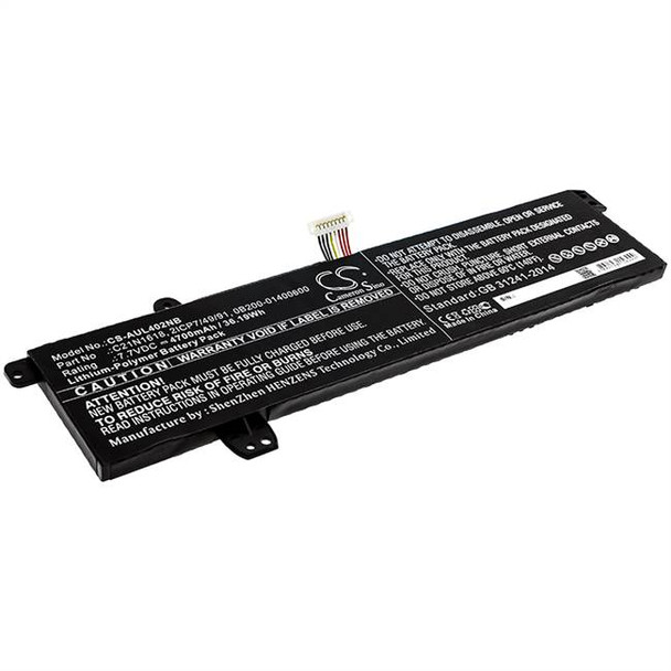 Battery for Asus E402BA VivoBook X402BA 0B200-01400600 2ICP7/49/91 C21N1618