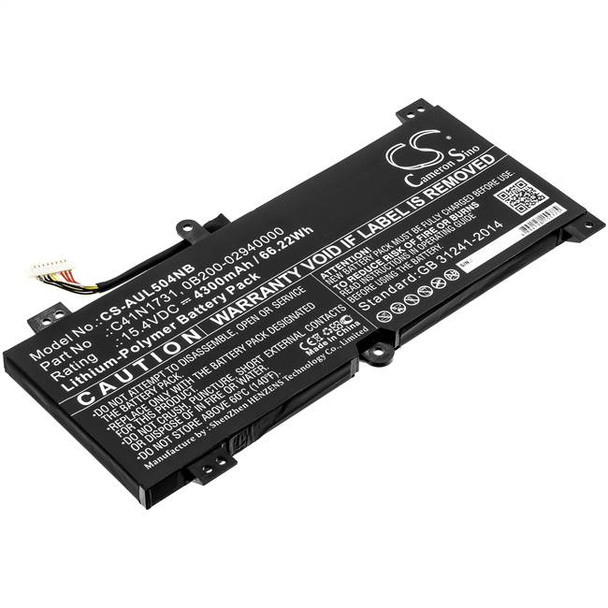 Battery for Asus ROG Strix GL504GW G515GV G515GW G715GV 0B200-02940000 C41N1731