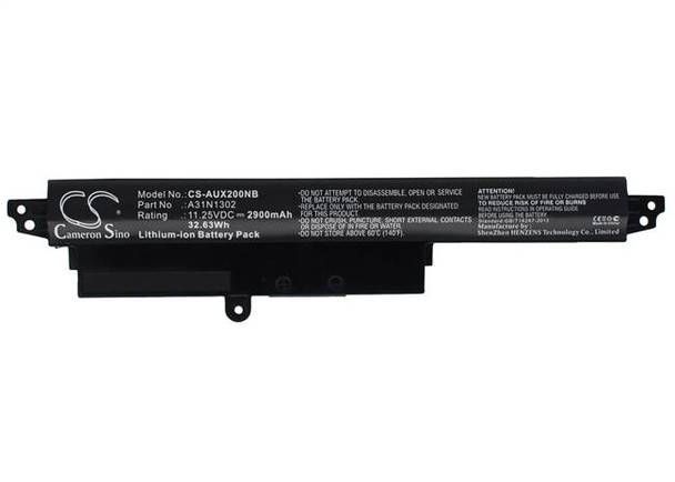 Battery for Asus X200CA VivoBook 0B110-00240100E 1566-6868 A31LMH2 A31N1302