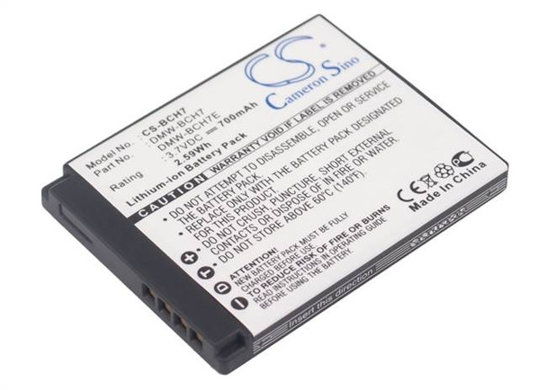 Battery for Panasonic Lumix DMC-FP1 DMC-FP3 DMC-FP1A DMW-BCH7 BCH7E DMW-BCH7PP