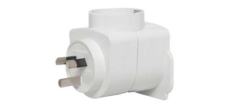 Multi Reverse Adapter- Worldwide To Australia / Nz - Shorelec ...