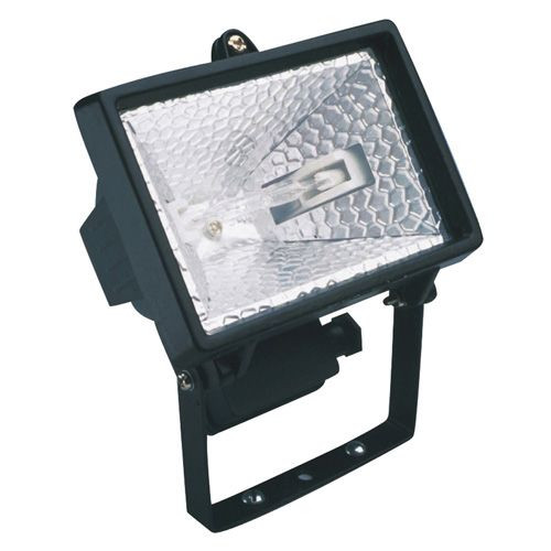 Floodlight 500W Black - Crompton