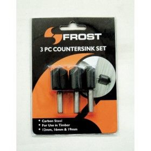 Countersink Set 3 Piece - Frost