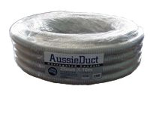 25Mm Grey Corrugated Conduit 10M