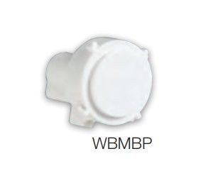 Mechanical 240V Push Button Matt White (HAGWBMPB-MW) - Hager