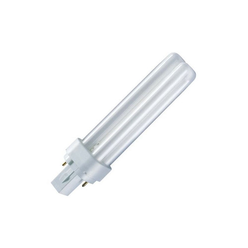 Compact Fluorescent Lamp 10W 4000K Cool White G24D-1 2Pin