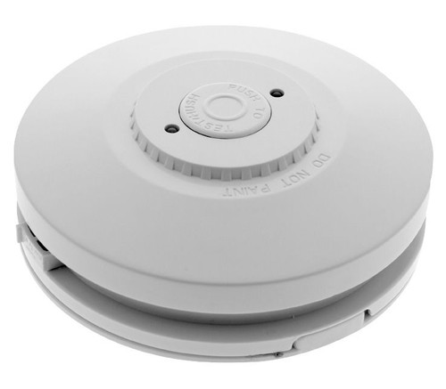 Red Smoke 240V Smoke Alarm With Rechargeable Battery