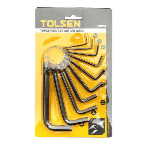 10Pc Hex Keys