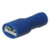 Blue Full Insulated 6.3F Receptacle (Ea)