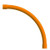 80Mm Hd Orange 90 Degree Sweep Bend (Ea)