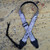 Rag Ukulele Strap Silver Paisley - Colonial Leather