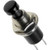 Black Miniature Pushbutton - Spst Momentary Action 125V 1A Rating