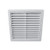 100Mm Pfl External Grille (Fixed Louvre)